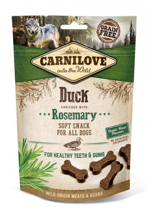 Carnilove Duck with Rosemary Soft Snack koirille 200 g