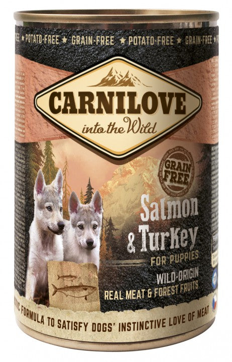 Carnilove Salmon-Turkey for Puppies koirille 400 g