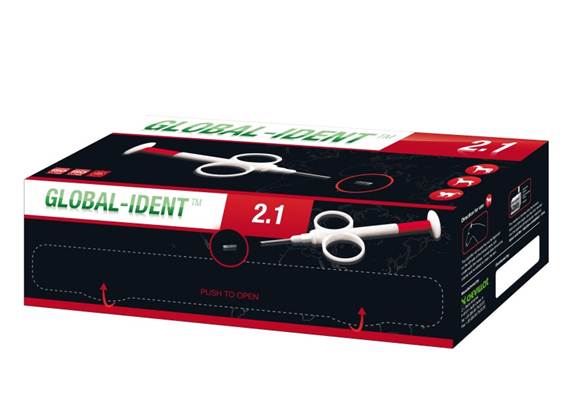 Global-Ident 2.1 mikrosiru 10 kpl
