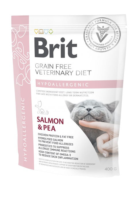 Brit Hypoallergenic Salmon & Pea kissalle 400 g