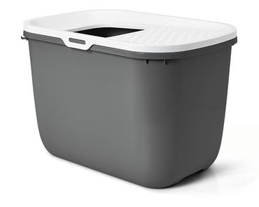 Savic Hop-In Hiekkalaatikko 58,5 x 39 x 39,5 cm Antrasiitti