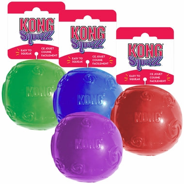 Kong Squeezz Ball Violetti - M