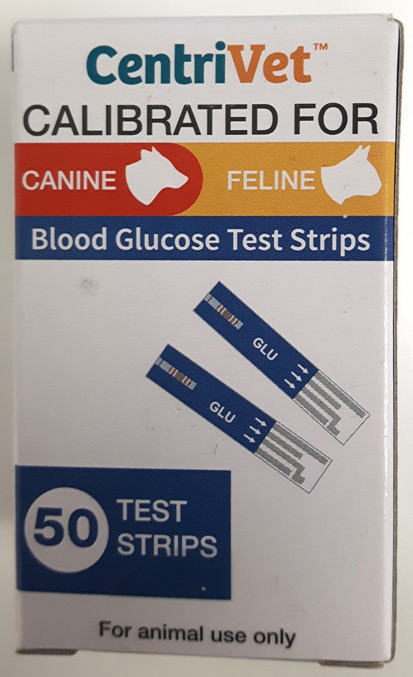 CentriVet Glukoositestiliuskat 50 kpl