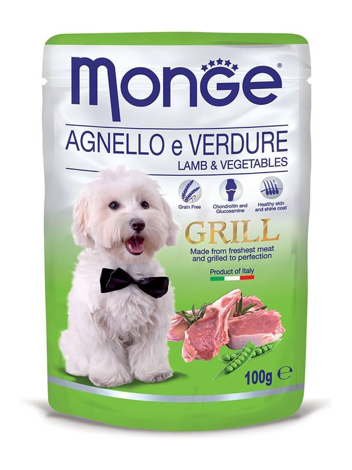 Monge Grill Lammas & Kasvikset 100 g