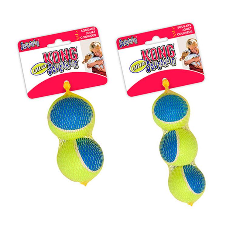 Kong Ultra SqueakAir Ball pallolelu L