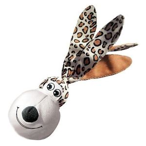 Kong Floppy Ear Wubba L Leopardi