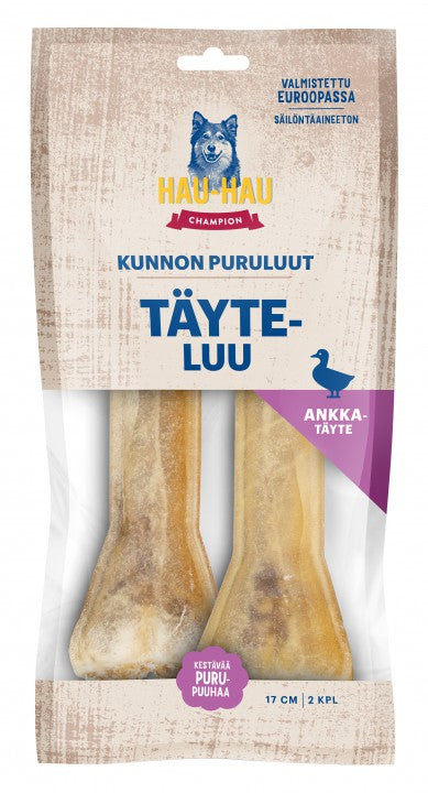 Hau-Hau Champion Kunnon puruluut Täyteluu ankka 17 cm 2 kpl