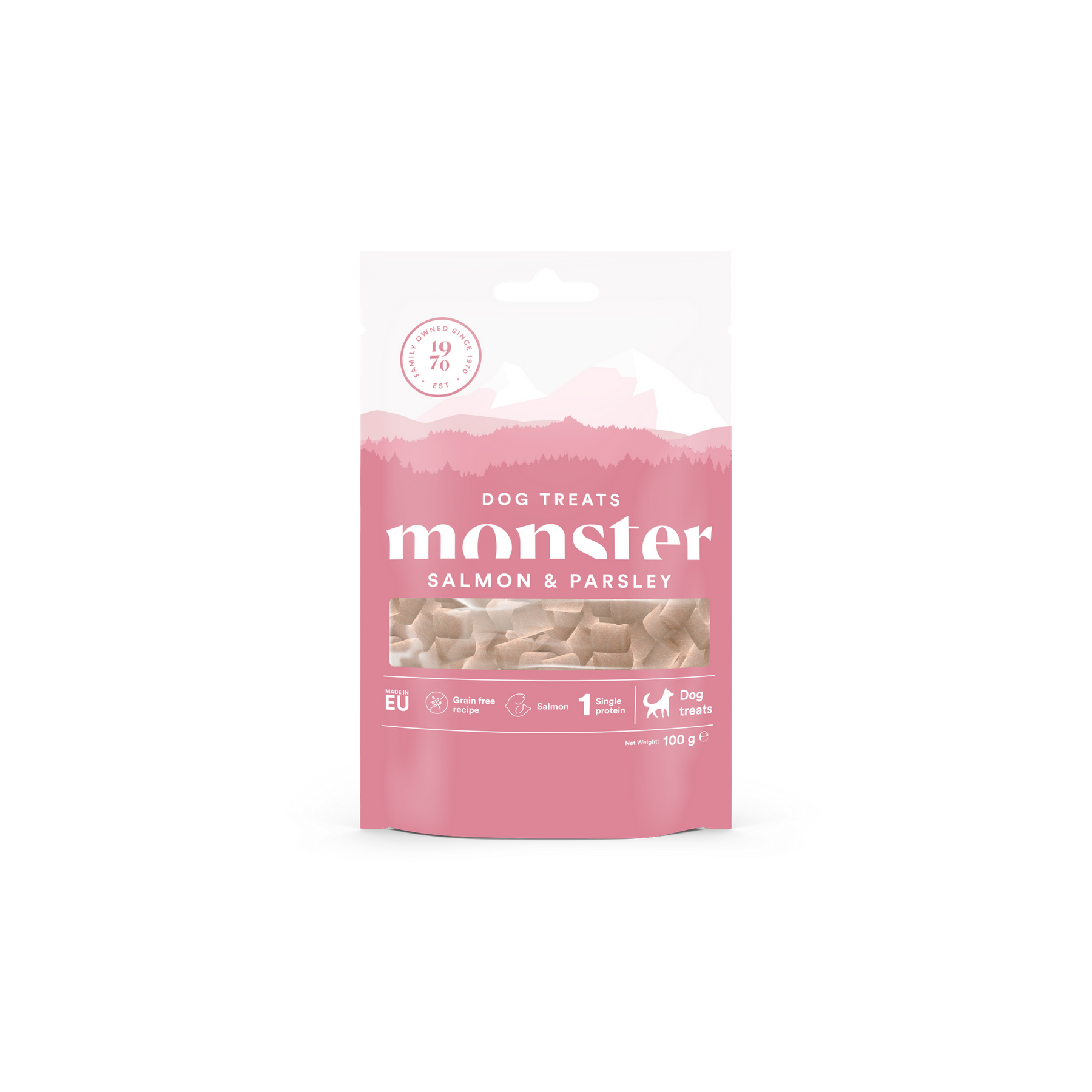 Monster Dog Treats Salmon & Parsley koiralle 100 g