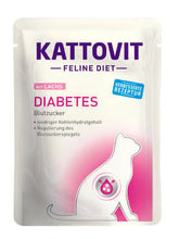 Kattovit Diabetes Lohi kissalle 85 g MAISTELUPAKKAUS
