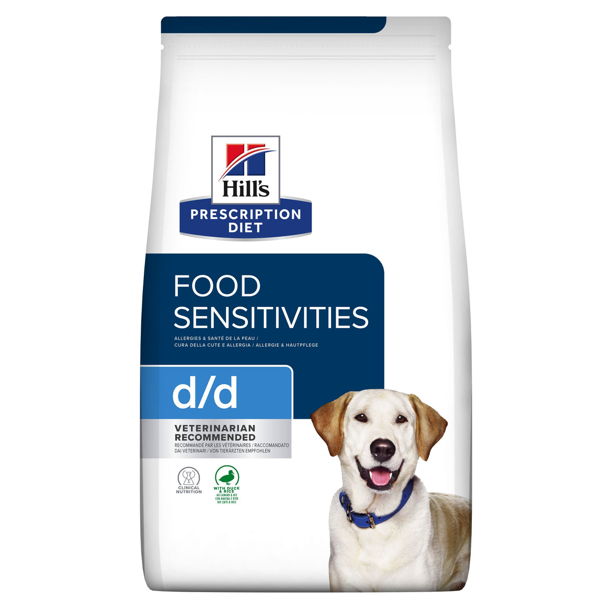 Hill's d/d Food Sensitivities with Duck & Rice koiralle 1,5 kg