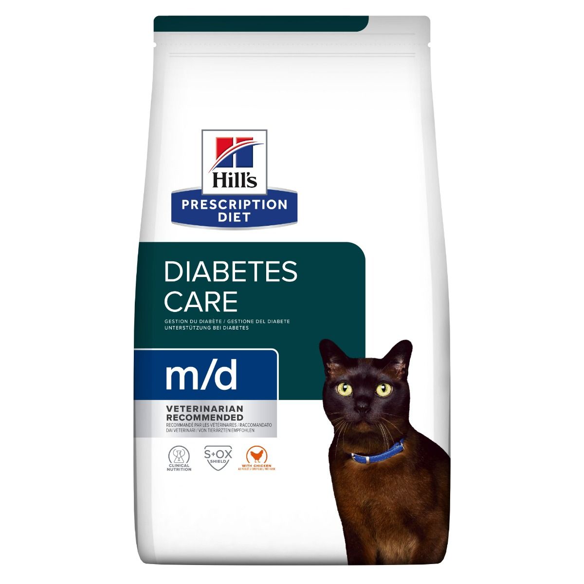 Hill's m/d Diabetes Care with Chicken kissalle 3 kg