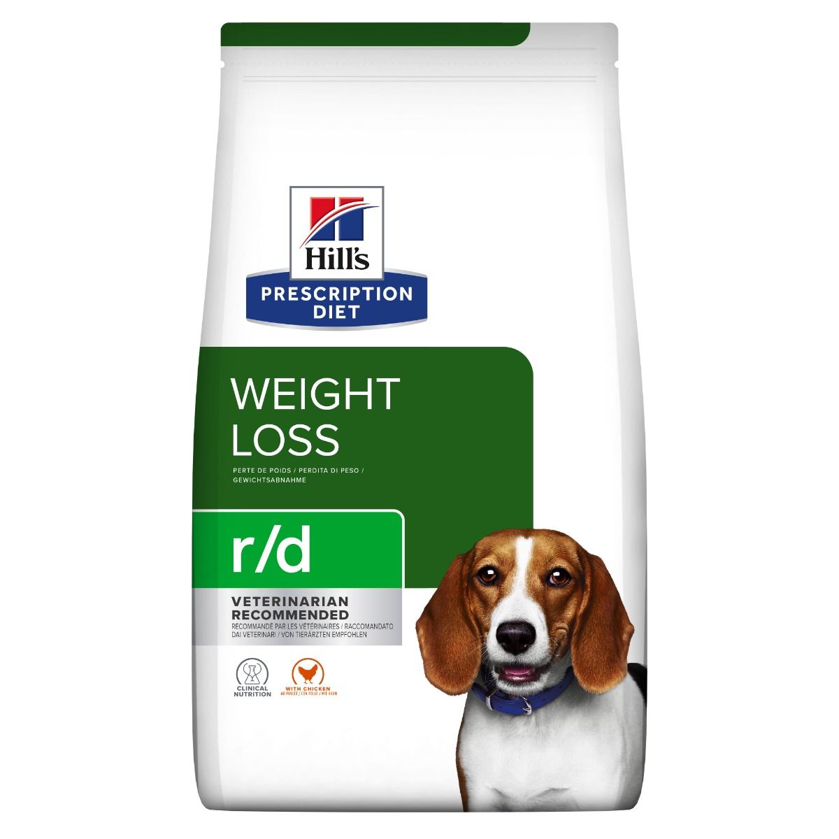 Hill's r/d Weight Loss with Chicken koiralle 4 kg