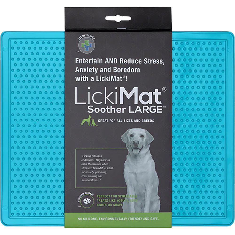 LickiMat Soother Aktivointimatto X-large turkoosi 30,5 cm x 25,5 cm