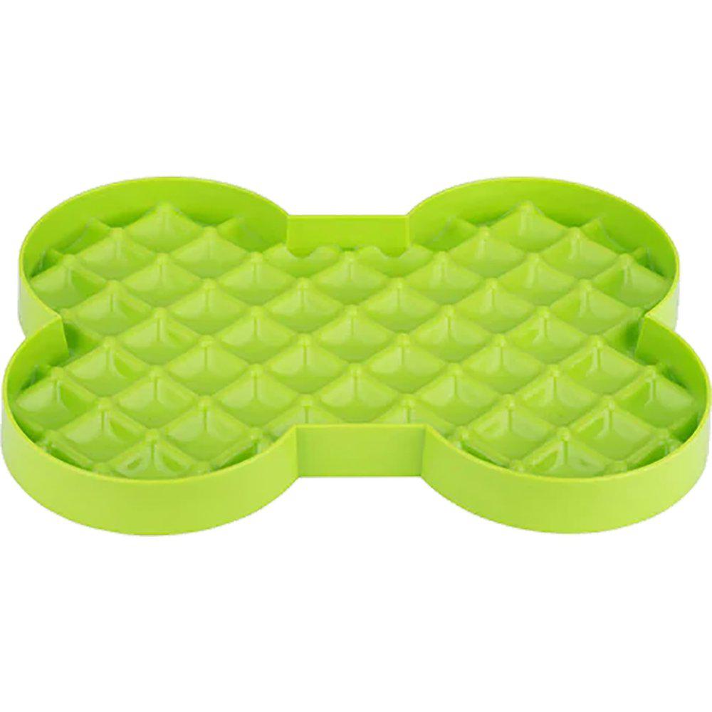 LickiMat Slow Feeder Plate aktivointikuppi vihreä 35 x 26 x 3cm