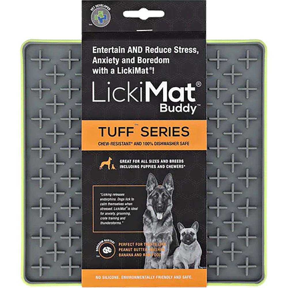 LickiMat Buddy Tuff Aktivointimatto vihreä 20 cm x 20 cm