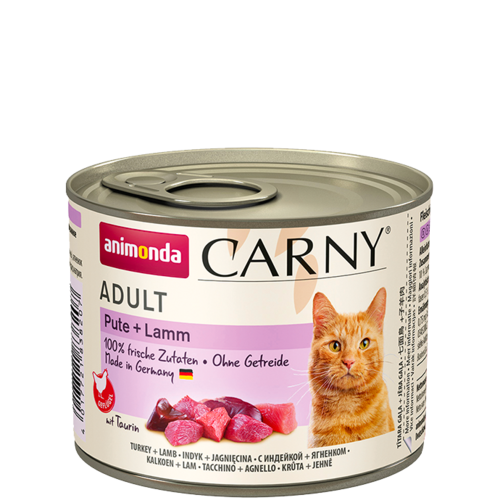 Animonda Carny Adult kalkkuna & lammas kissalle 200 g MAISTELUPAKKAUS
