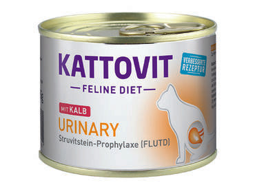 Kattovit Urinary vasikka purkki 12 x 185 g