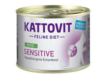 Kattovit Sensitive kalkkuna purkki 185 g MAISTELUPAKKAUS