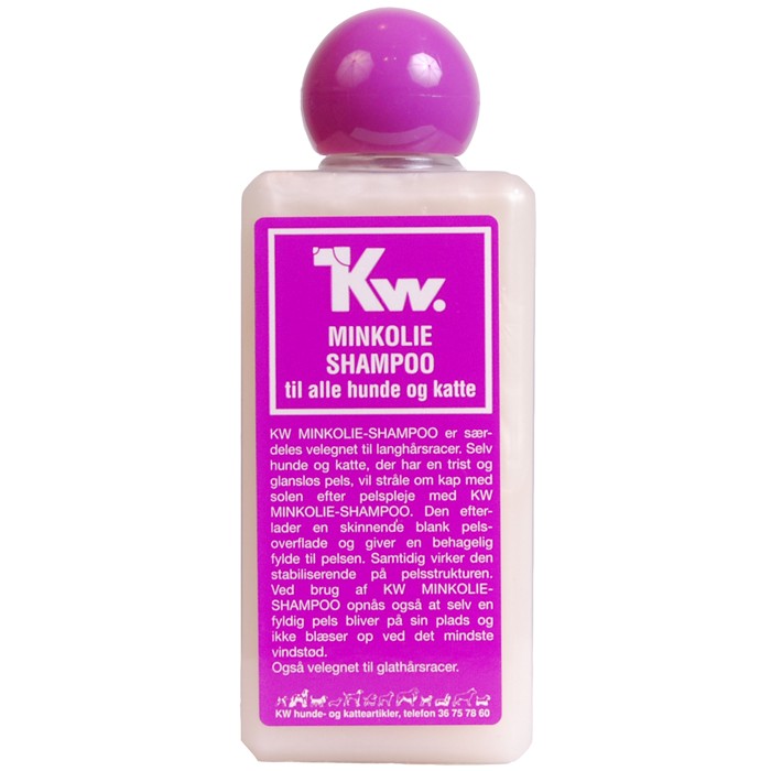 KW Minkkiöljy shampoo koirille ja kissoille 500 ml