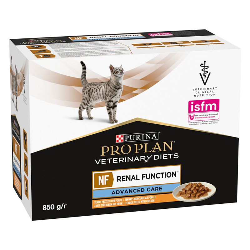 Pro Plan Cat Veterinary Diets NF Renal Function Advanced Care kana 10 x 85 g