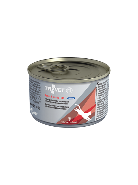 Trovet RID Renal & Oxalate kana kissalle säilykepurkki 100 g MAISTELUPAKKAUS