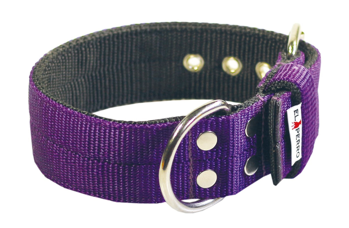 EL PERRO Solkipanta leveä nylon lila 75 cm