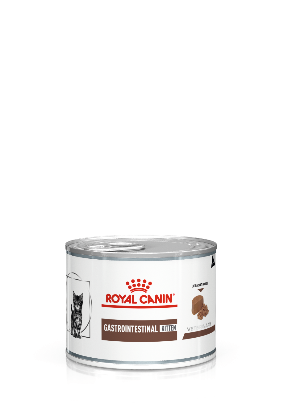 Royal Canin Veterinary Diets Gastrointestinal Kitten Mousse säilykepurkki kissan märkäruoka 12 x 195 g
