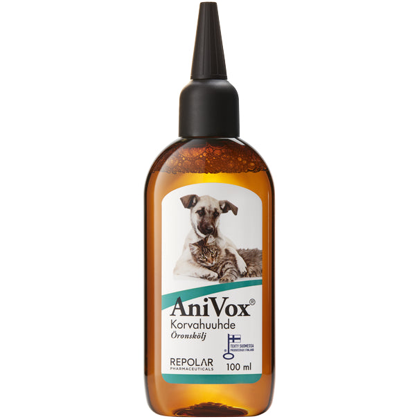 AniVox Korvahuuhde eläimille 100 ml