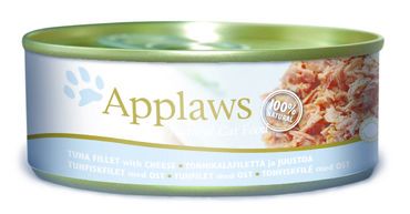 Applaws Kissa Tonnikala & Juusto purkki 24 x 156 g
