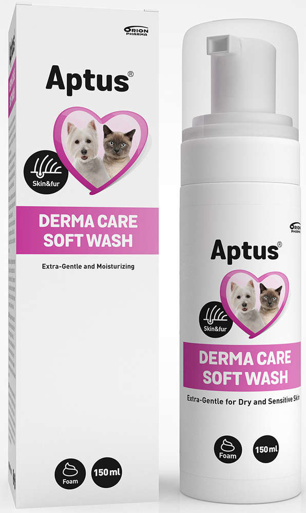 Aptus Derma Care Soft Wash Pesuvaahto koiralle ja kissalle 150 ml