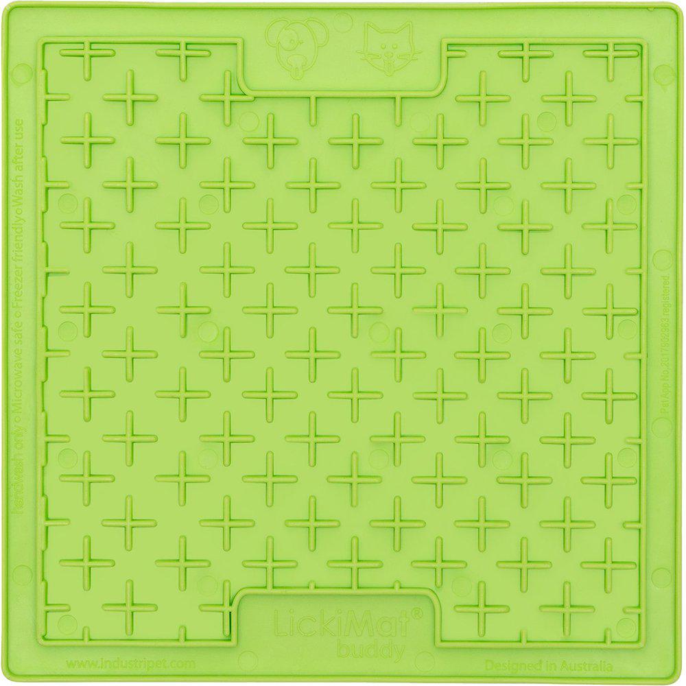 LickiMat Buddy Aktivointimatto vihreä 20 cm x 20 cm