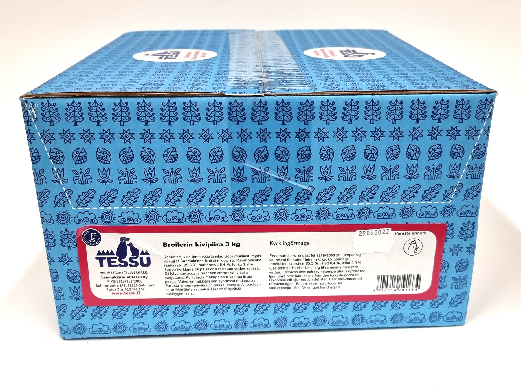 Tessu Broilerin kivipiira 3 kg SÄÄSTÖPAKKAUS PÄIVÄYSTARJOUS