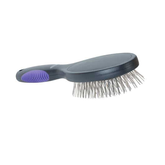 Buster Pin Brush harja kovilla metallipiikeillä L-Koko