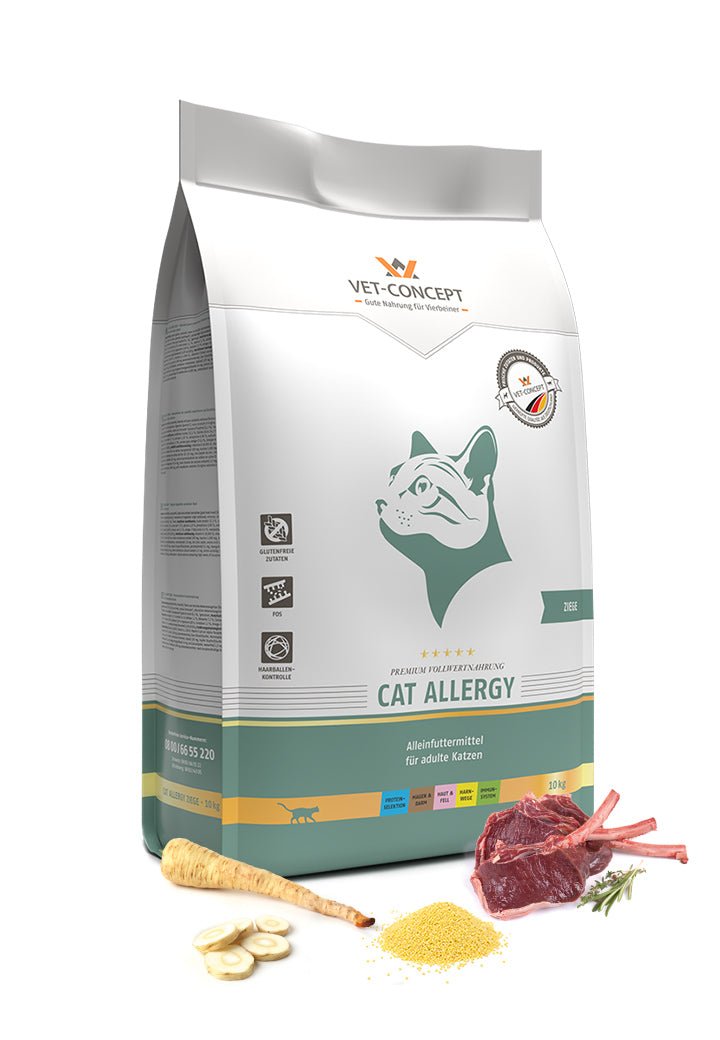 Vet Concept Cat Allergy Ziege Vuohi kissalle 3 kg