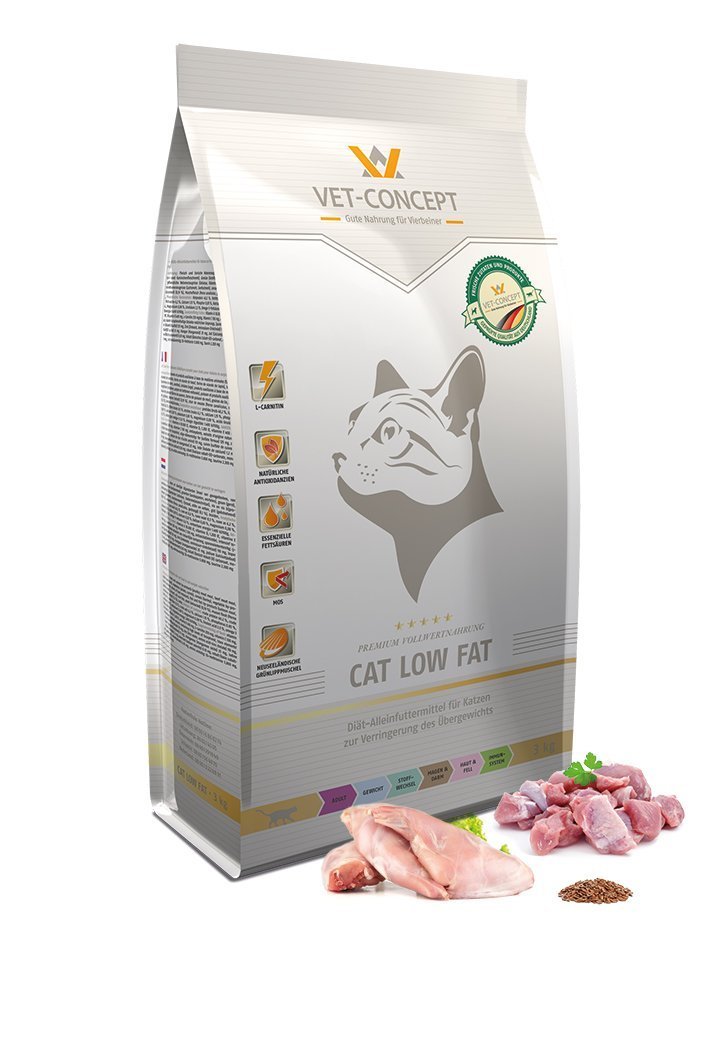 Vet Concept Cat Low Fat kissalle 400 g PÄIVÄYSTARJOUS