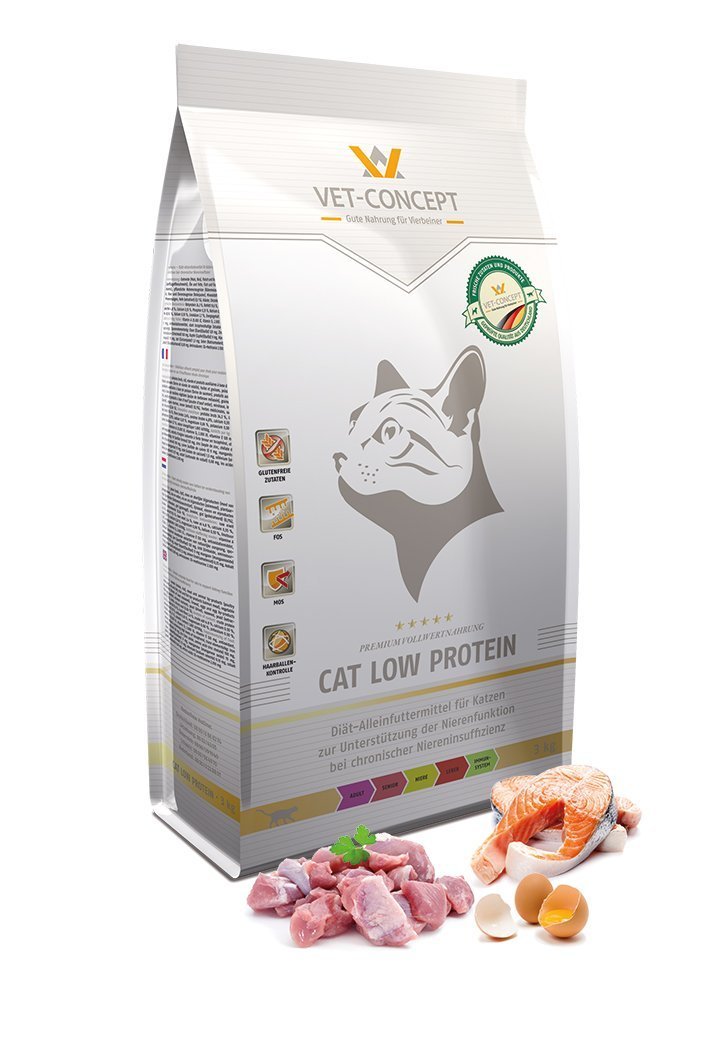 Vet Concept Cat Low Protein kissalle 3 kg