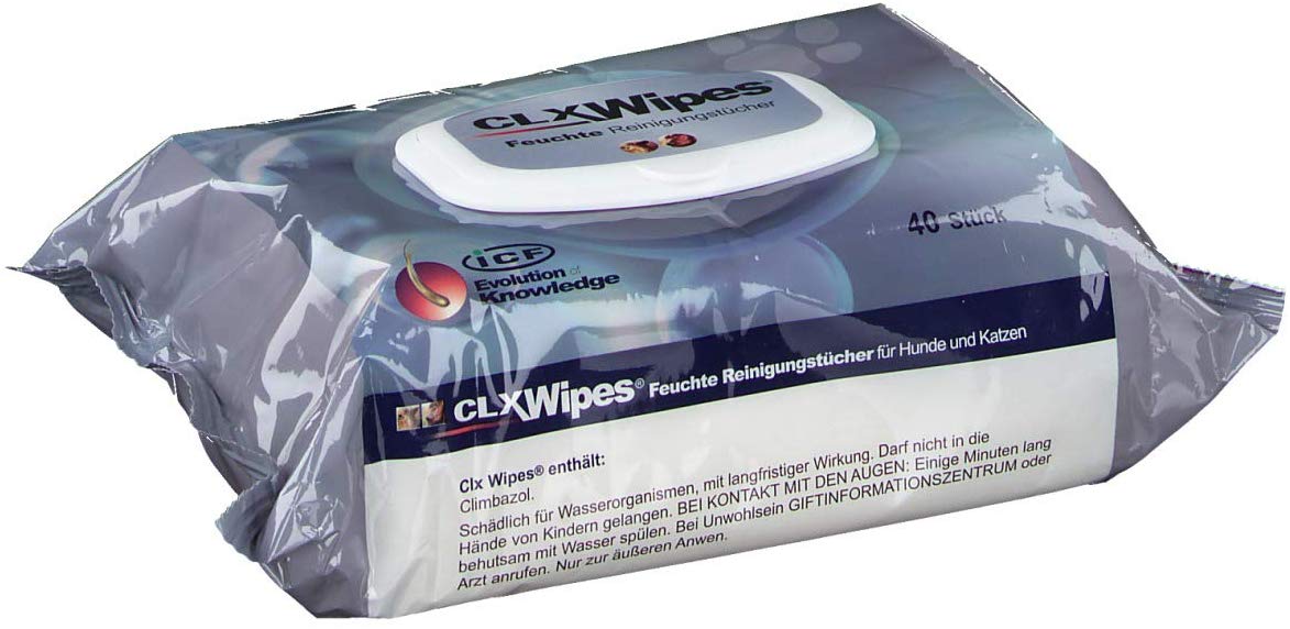 CLX Wipes puhdistuspyyhe kissalle ja koiralle 40 kpl