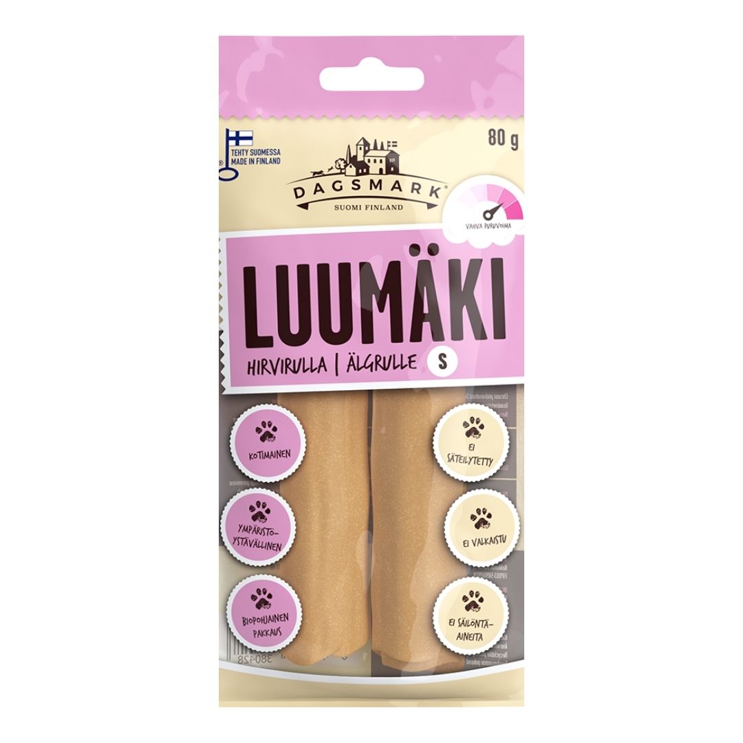 Dagsmark Luumäki Hirvirulla S 80 g