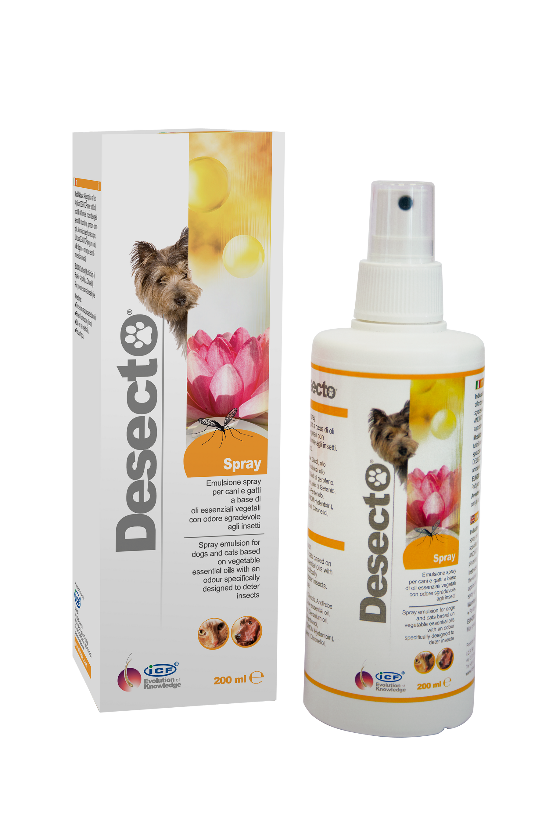 Desecto suihke koirille ja kissoille 200 ml