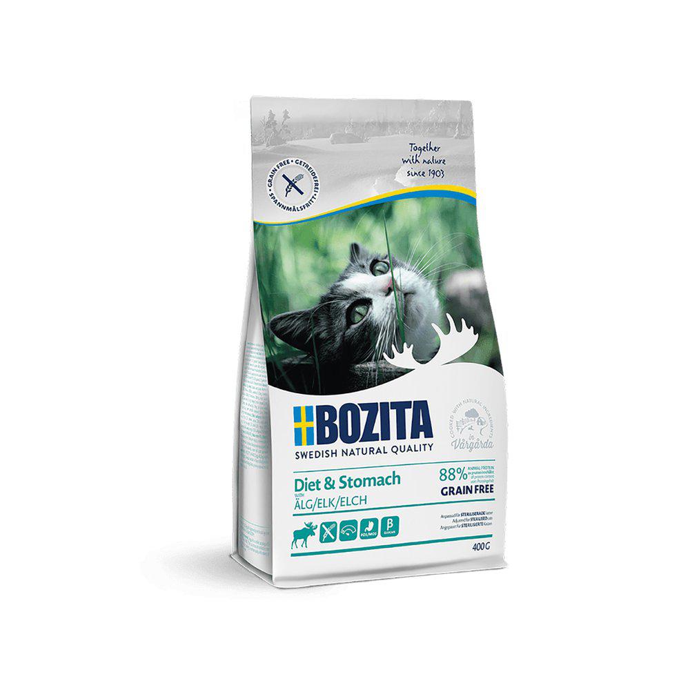 Bozita Diet & Stomach Grain Free Elk kissalle 2 kg