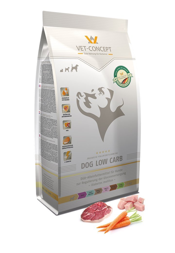 Vet Concept Dog Low Carb koiralle 600 g