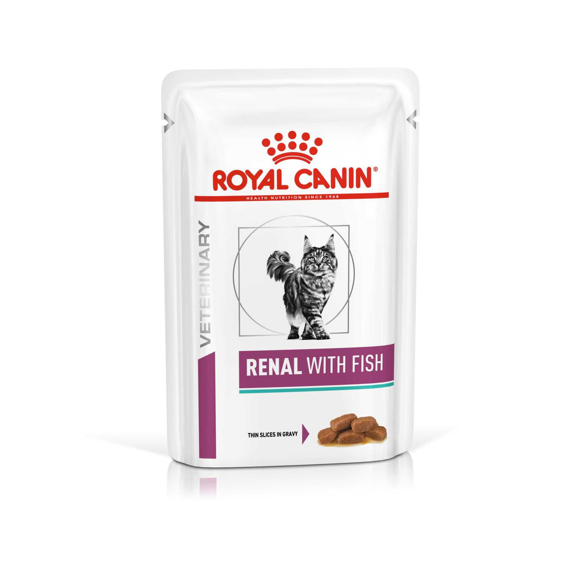 Royal Canin Veterinary Diets Renal Fish kissan märkäruoka 85 g MAISTELUPAKKAUS