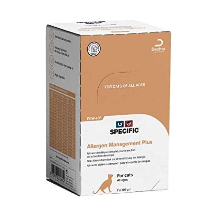 Specific FOW-HY Allergy Management Plus kissalle 28 x 100 g SÄÄSTÖPAKKAUS
