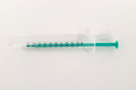 Steriili lääkeruisku muovimännällä 1 ml 1 kpl