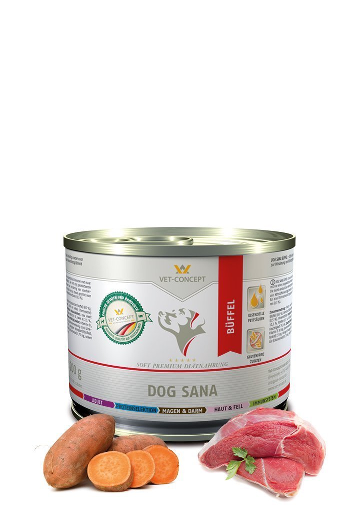 Vet Concept Koiramenu Sana Büffel Puhveli 6 x 400 g