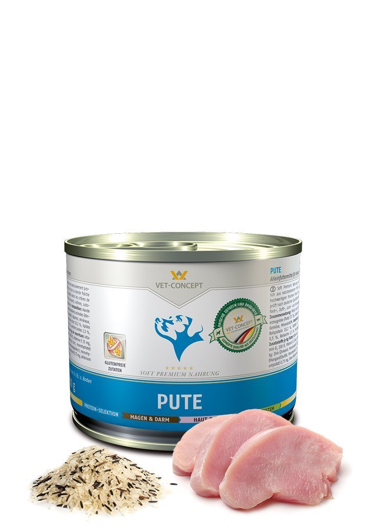 Vet Concept Koiramenu Pute Kalkkuna 200 g