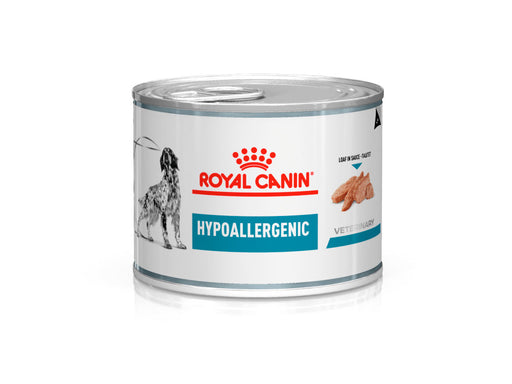 Royal Canin Veterinary Diets Derma Hypoallergenic Loaf säilykepurkki koiran märkäruoka 12 x 200 g