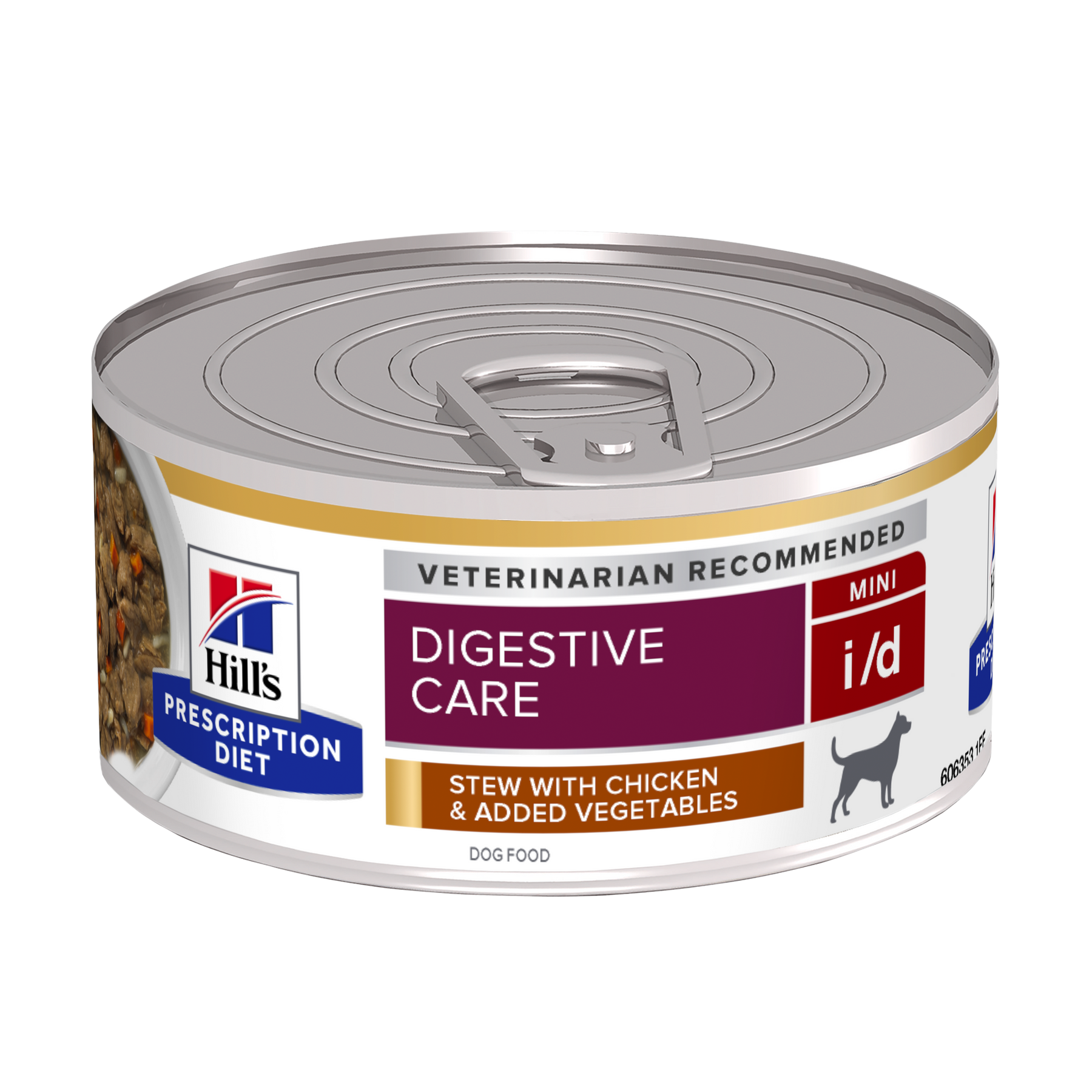 Hill's i/d Digestive Care Mini with Chicken & Vegetables muhennos koirille 24 x 156 g
