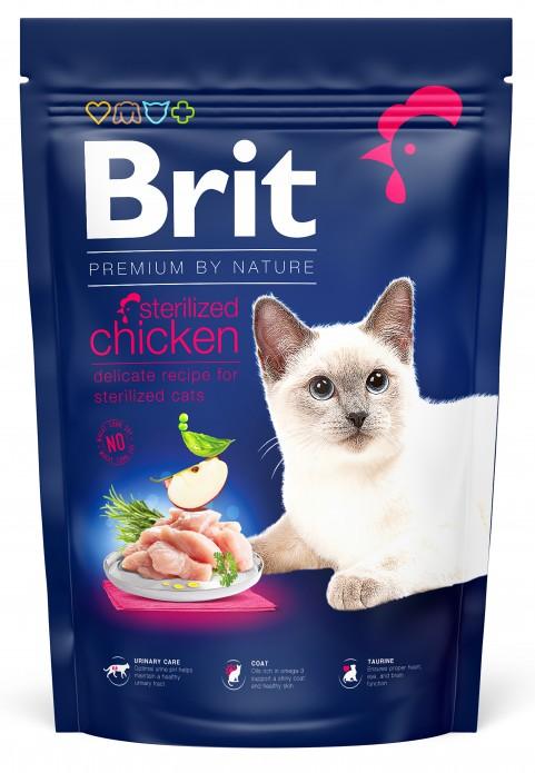 Brit Premium by Nature Kanaa steriloiduille kissoille 800 g