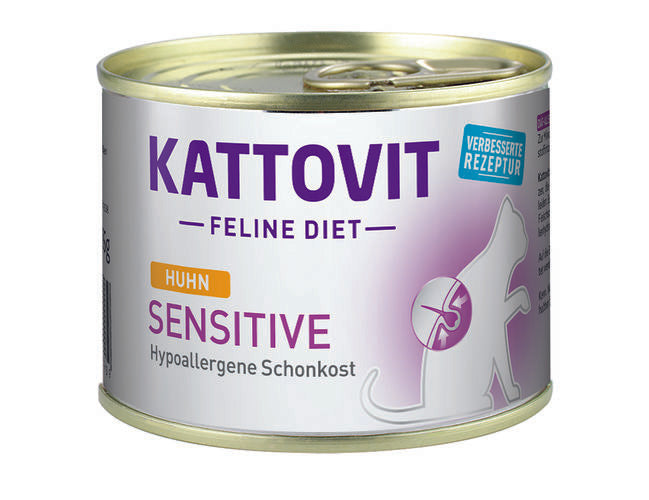 Kattovit Sensitive Kana purkki 12 x 185 g